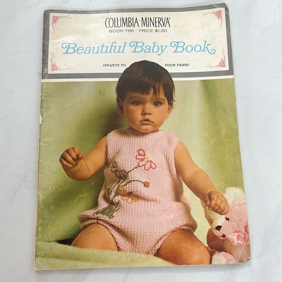 Vintage Columbia Minerva #766 Beautiful Baby Book Infants to Four Years - Picture 1 of 2